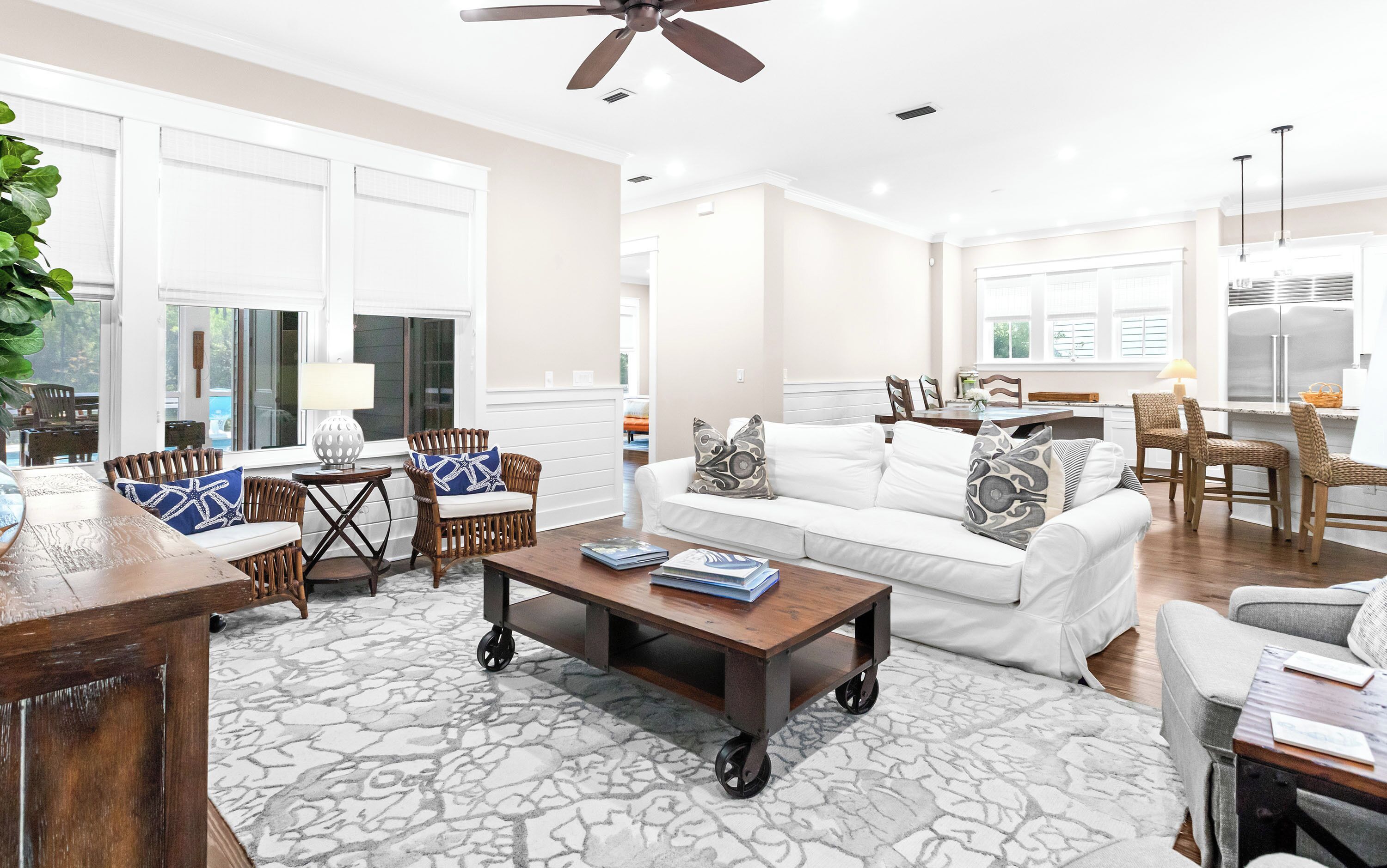 New Designer Watercolor Home With Private Pool, Deluxe Outdoor Spaces, And Lsv - Seagrove Beach, FL