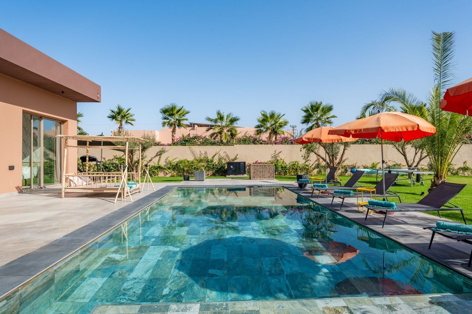 Villa Luxury, vista giardino | Piscina | Piscina all'aperto