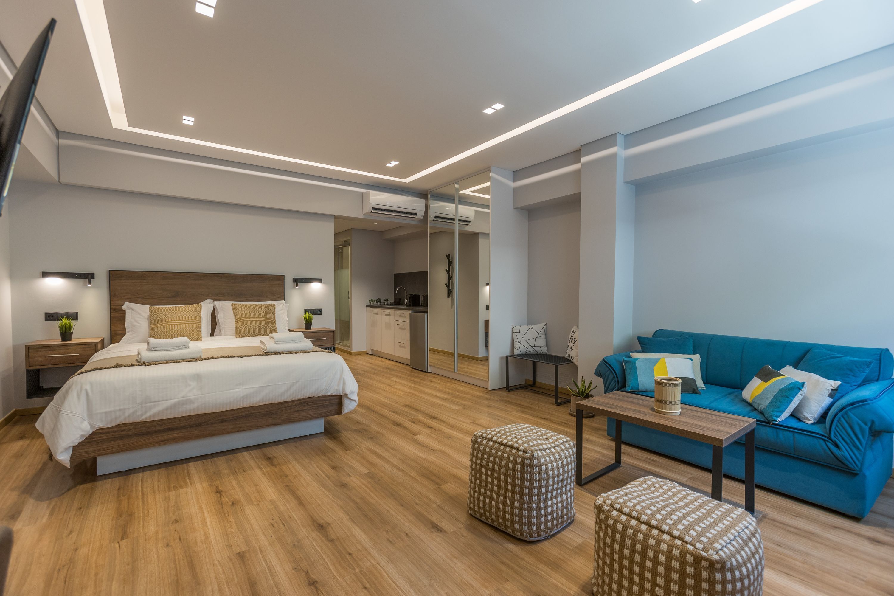 1 chambre, bureau, fer et planche à repasser, accès au Wi-Fi (inclus)