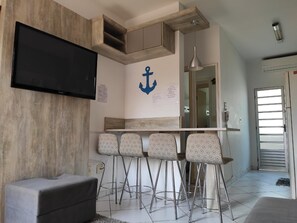 Interior - Cozy apartment near the waterfront. (Ubatuba)