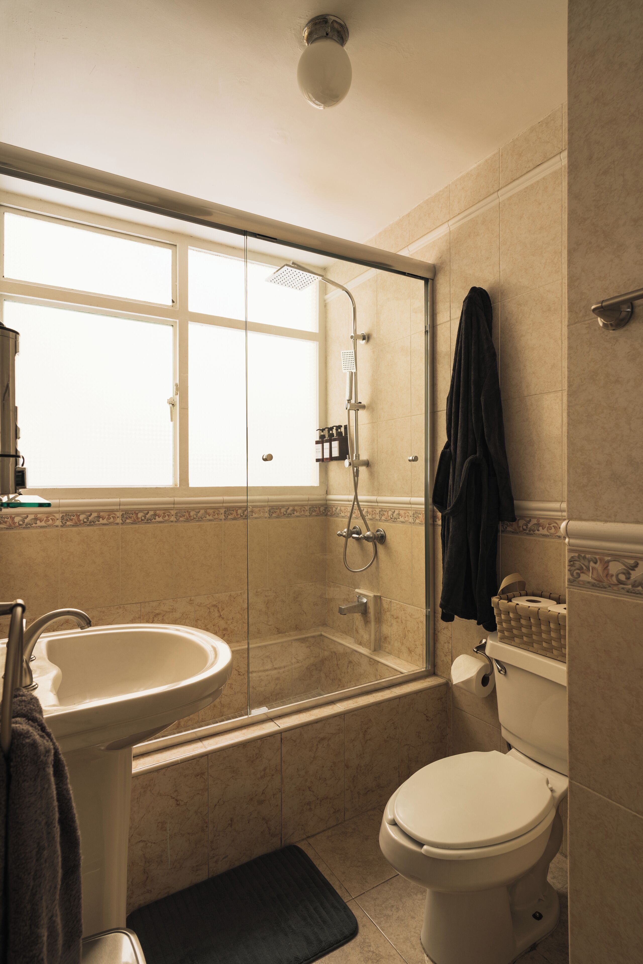 Leilighet – grand, balkong | Bad