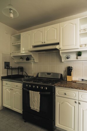 Apartament Grand, balcó | Cuina privada