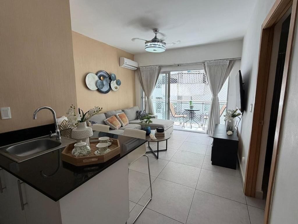 Appartement, 1 chambre, fumeurs | Coin séjour