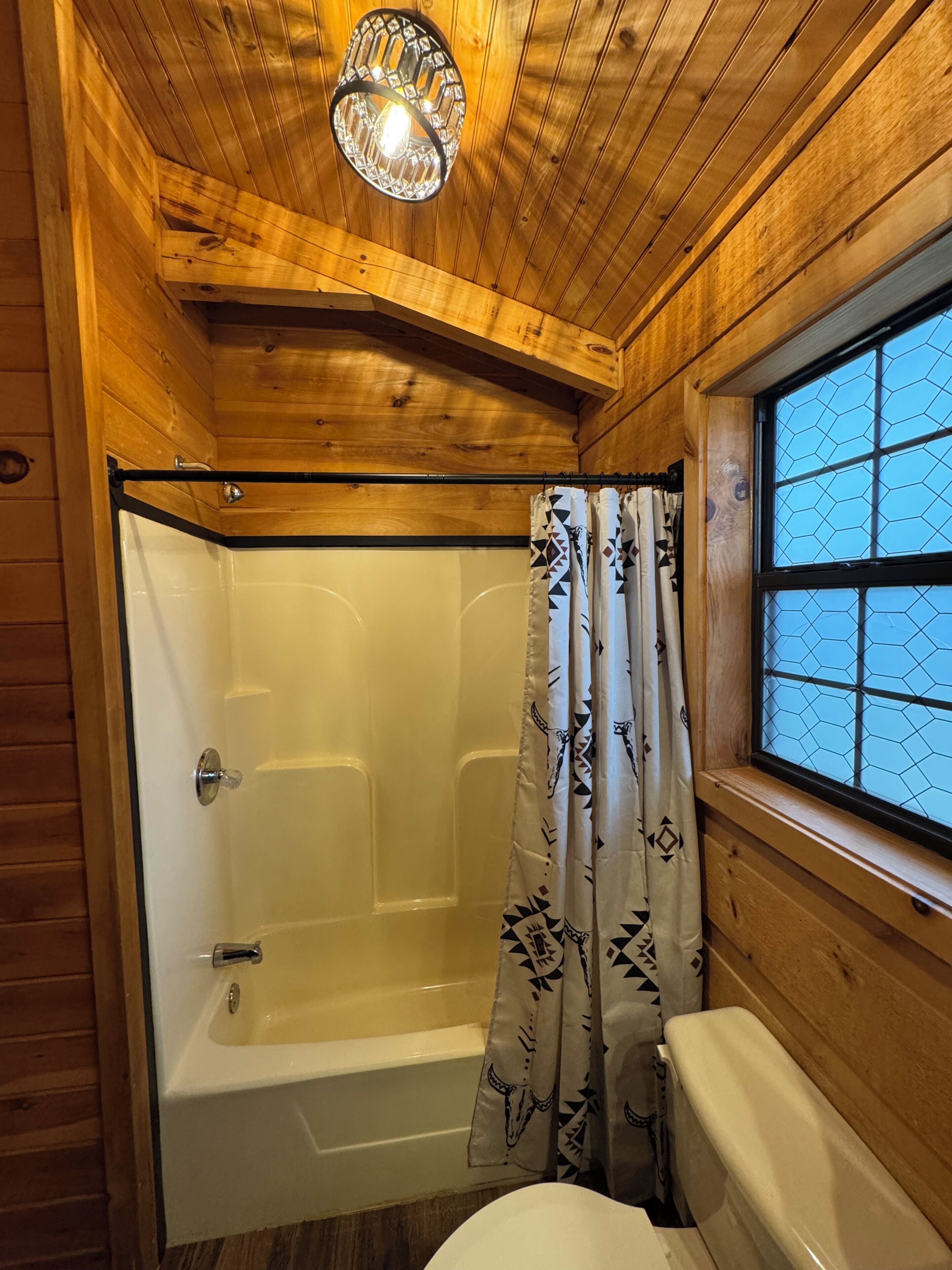 Hair dryer, towels, soap