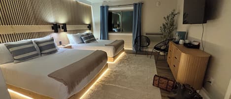 Free WiFi, bed sheets