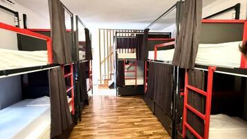 Standard Shared Dormitory, Patio, City View | Iron/ironing board, free WiFi