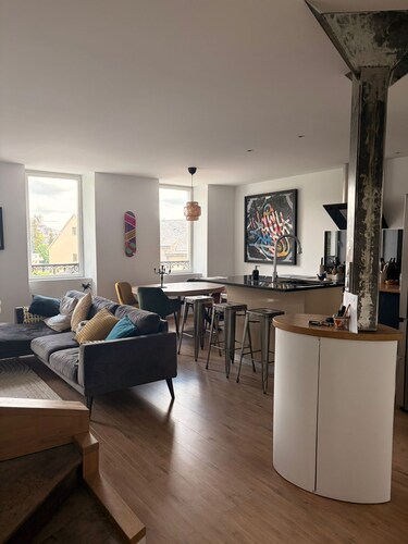 Duplex de goût de 100m2 idéalement situé
