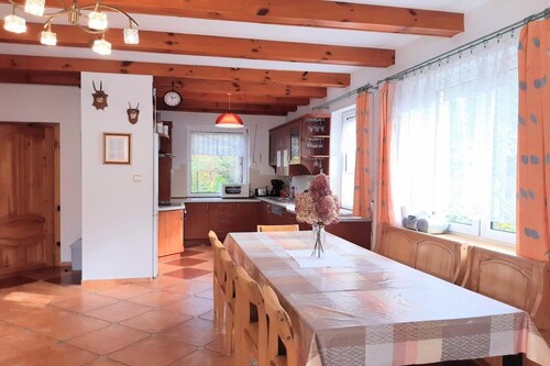 Comfortable holiday villa with a private garden