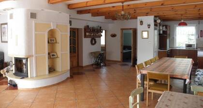 Comfortable holiday villa with a private garden