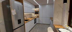Private kitchen - Family apartment 2 minutes from the beach (Vieira de Leiria)