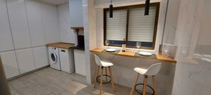 Private kitchen - Family apartment 2 minutes from the beach (Vieira de Leiria)