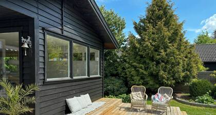 Classic wooden house with private garden near sea