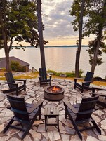 Cabana luxo, vista para o lago | Terraço/pátio