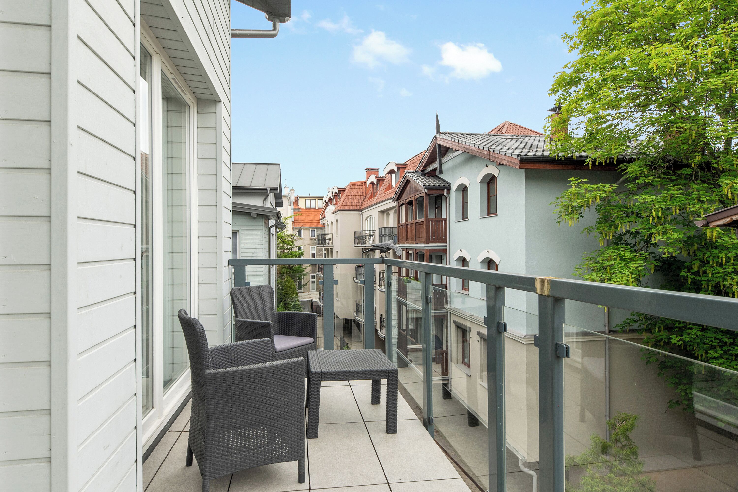 Familieleilighet, balkong | Terrasse/patio