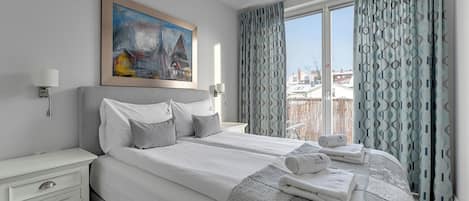 Appartement Familial, balcon, vue ville