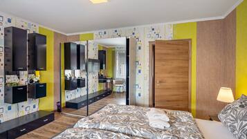 2 Schlafzimmer, Bügeleisen/Bügelbrett, WLAN, Bettwäsche