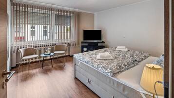 1 Schlafzimmer, Bügeleisen/Bügelbrett, WLAN, Bettwäsche
