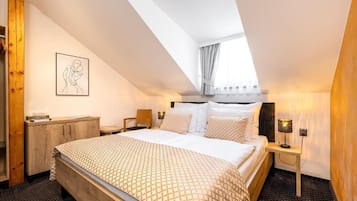 Kamar Double Superior | Brankas, tirai kedap cahaya, kedap suara, dan Wi-Fi gratis