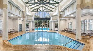 Pool - Oceanside Courtyard View Villa at Marriott's Barony Beach Club (Hilton Head Island)