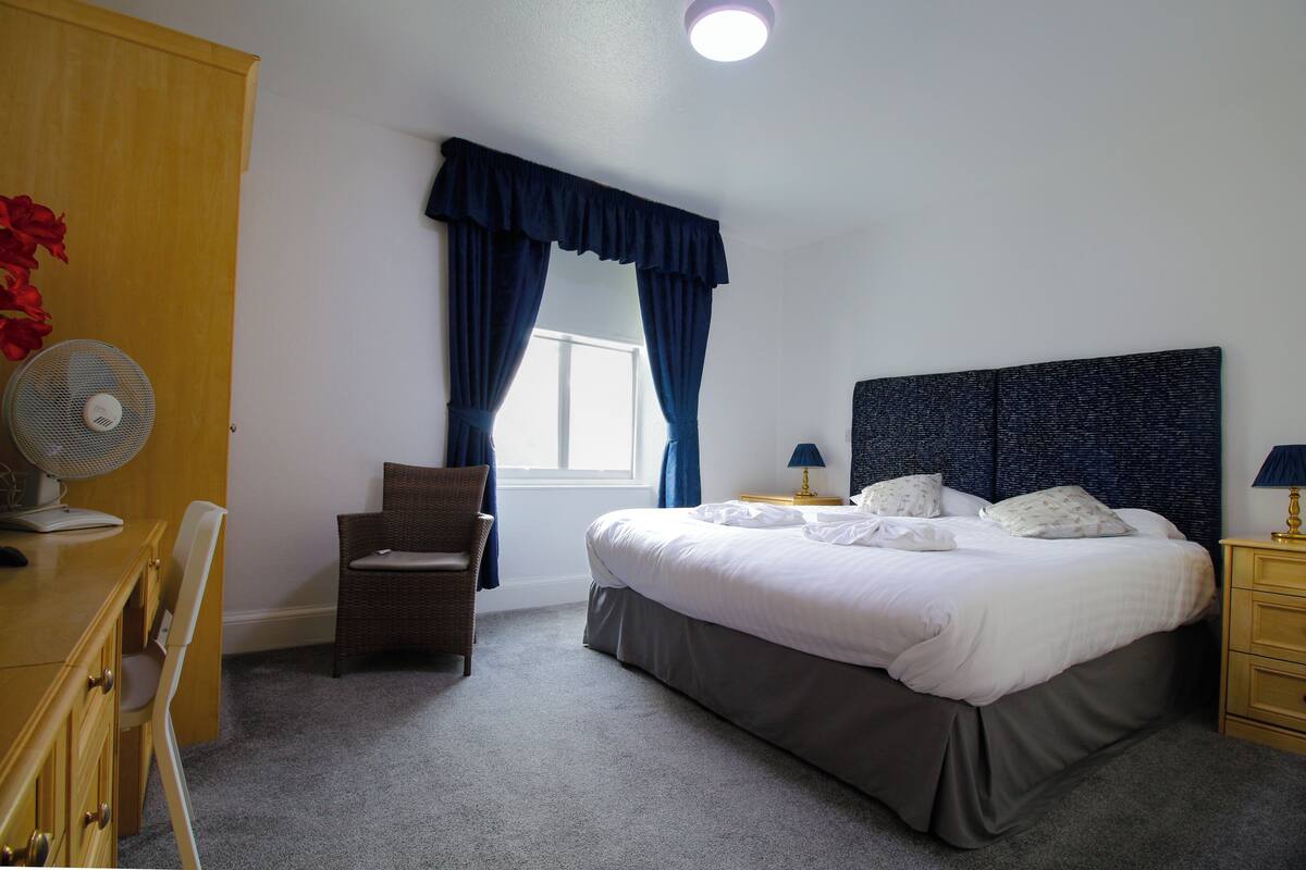 Classic Double Room, 1 King Bed, Non Smoking, Refrigerator | Iron/ironing board (on request), WiFi (free)