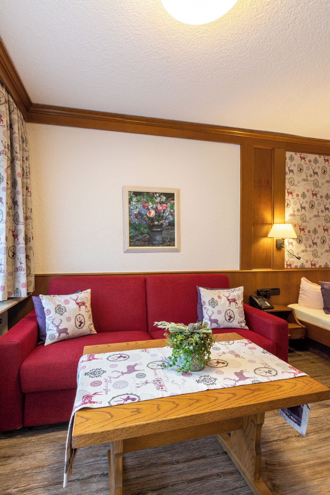 Apartemen, pemandangan kebun | Interior