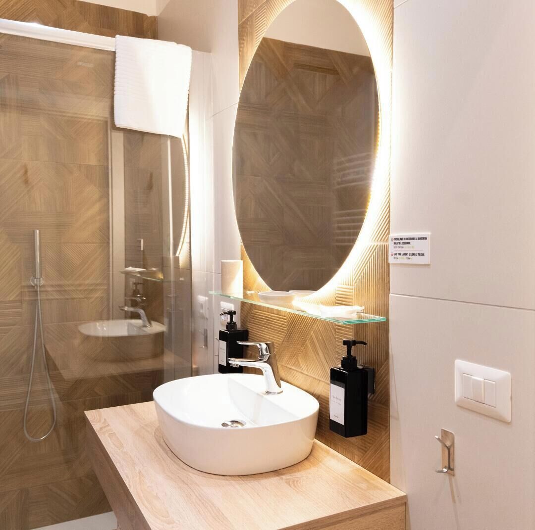 Chambre Double, vue ville | Salle de bain