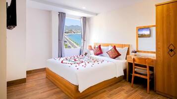 Chambre Double Deluxe, vue mer | Vue de la chambre