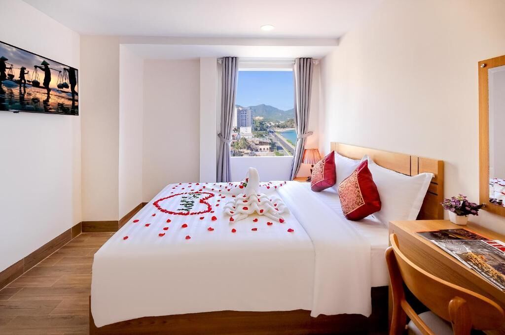 Chambre Double Deluxe, vue mer | Coffres-forts dans les chambres, chambres insonorisées, Wi-Fi gratuit