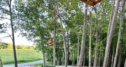 The Trolley Stop Getaway near Patoka Lake and French Lick