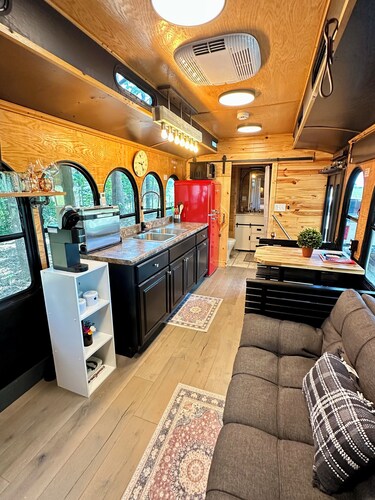 The Trolley Stop Getaway near Patoka Lake and French Lick