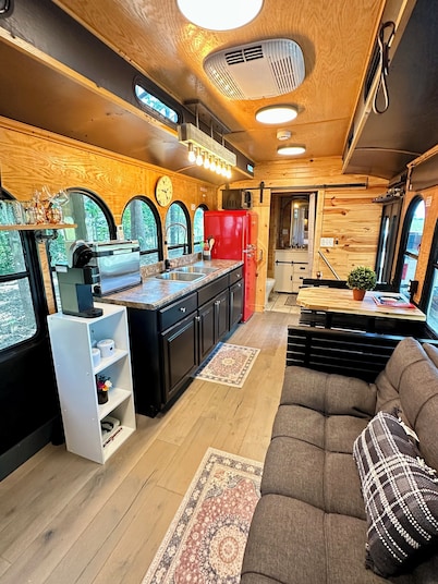 The Trolley Stop Getaway near Patoka Lake and French Lick