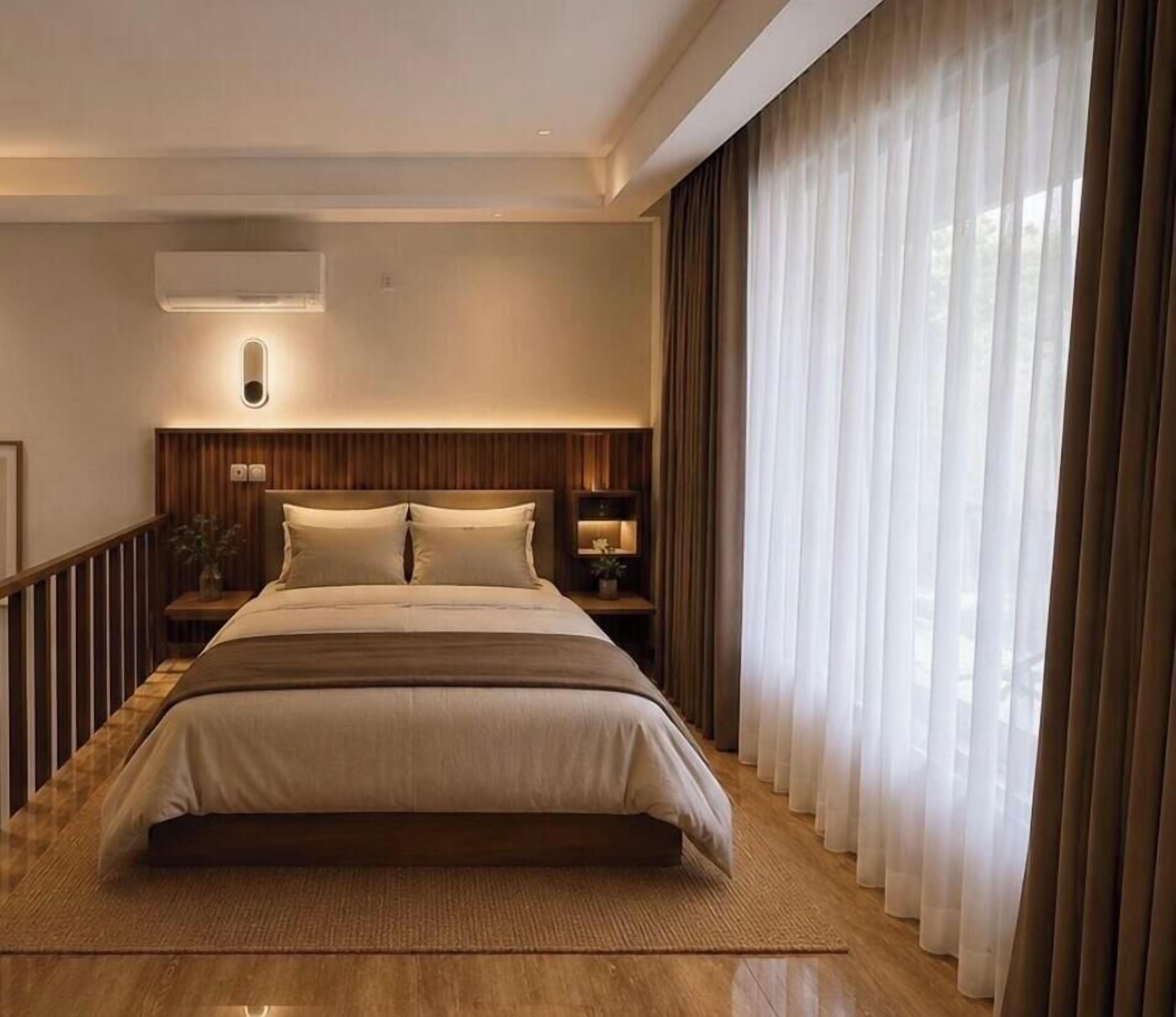 Cortinas blackout, sistema de insonorización y wifi gratis 