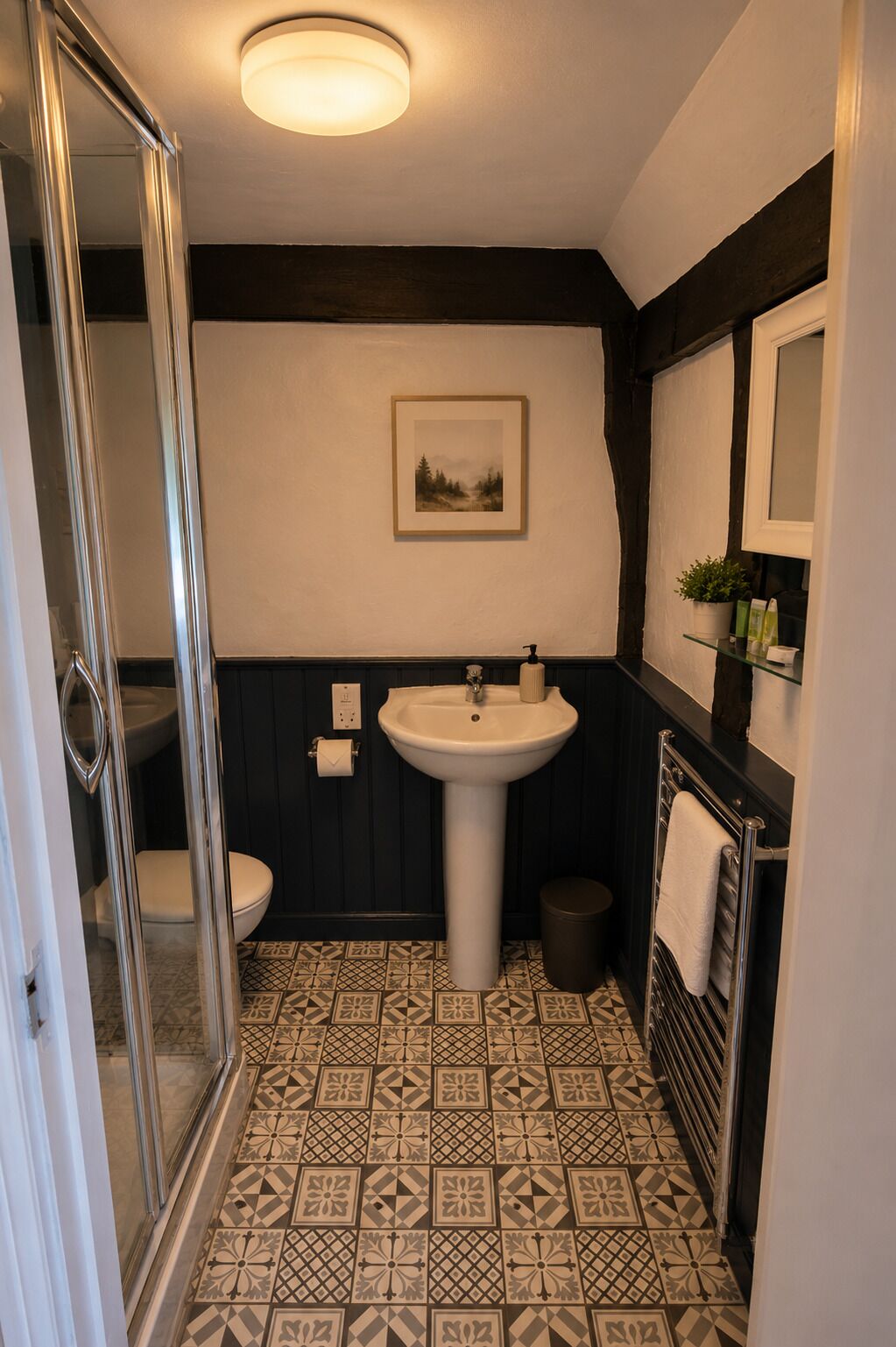 Chambre Double, salle de bains attenante (ROOM 6) | Salle de bain