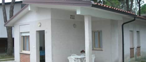 Fassade der Unterkunft