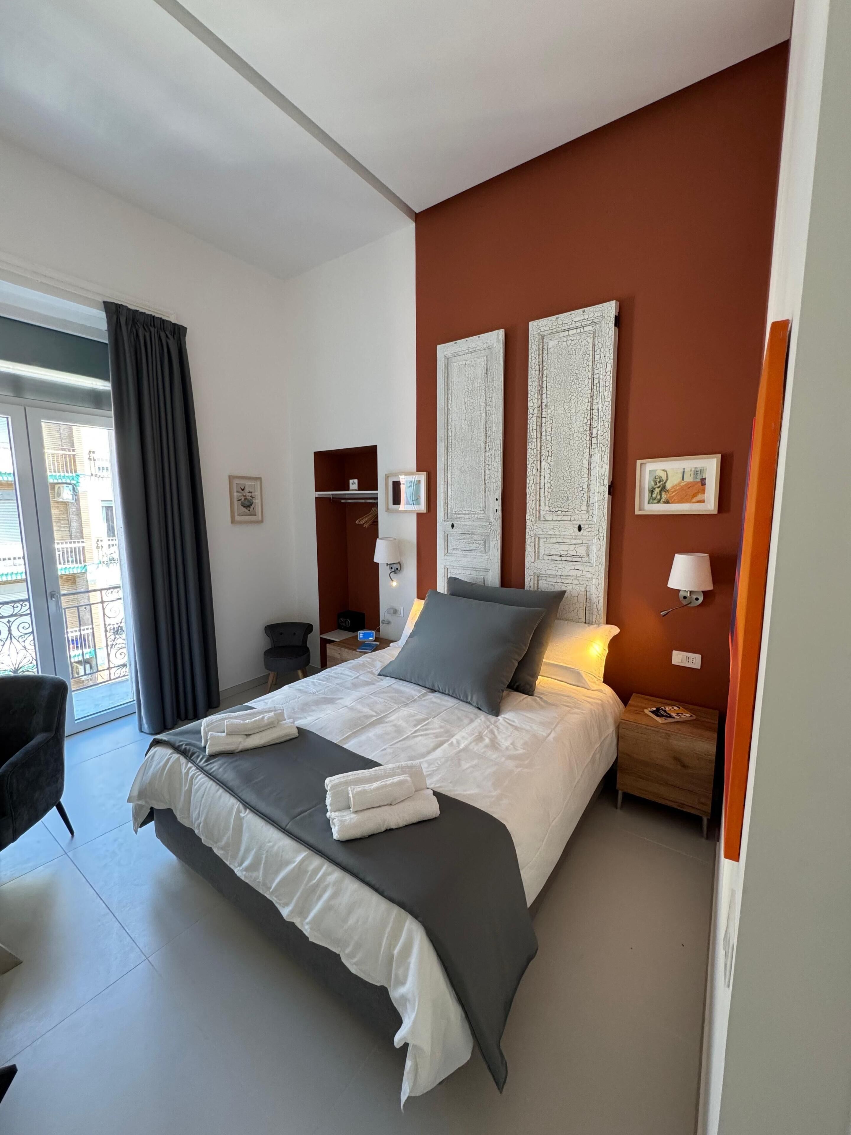 Comfort Double or Twin Room, Balcony, City View | In-room safe, blackout drapes, soundproofing, free WiFi