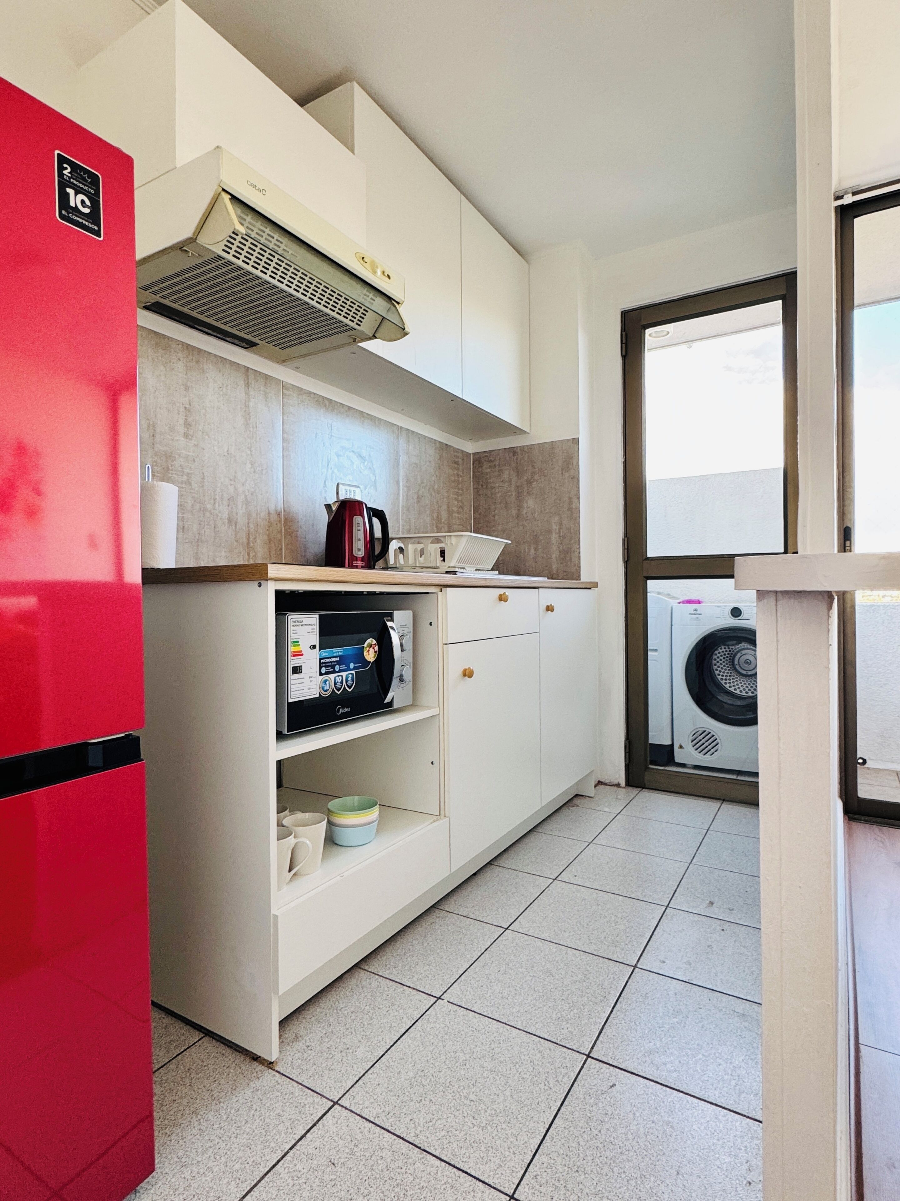 Apartament, 3 dormitoris, cuina, vistes a la ciutat | Cuina privada