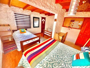 Free WiFi, bed sheets - H8 - (Familiar) Triple / Cuádruple (San Pedro de Atacama)