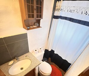 Een douche, een haardroger