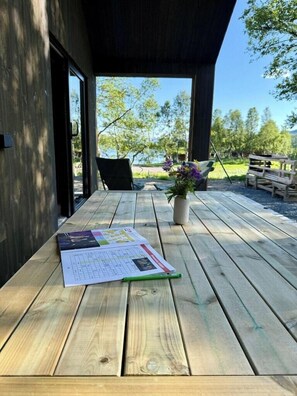 Terrace/patio - Modern cabin by Skarvatnet in Oppdal (Oppdal)