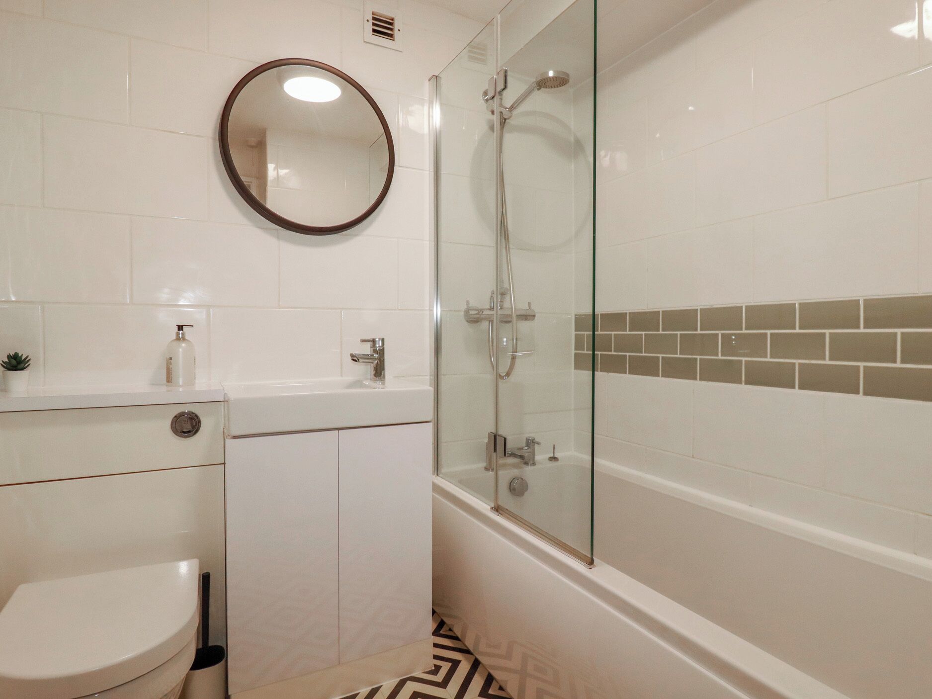 Shower, hair dryer