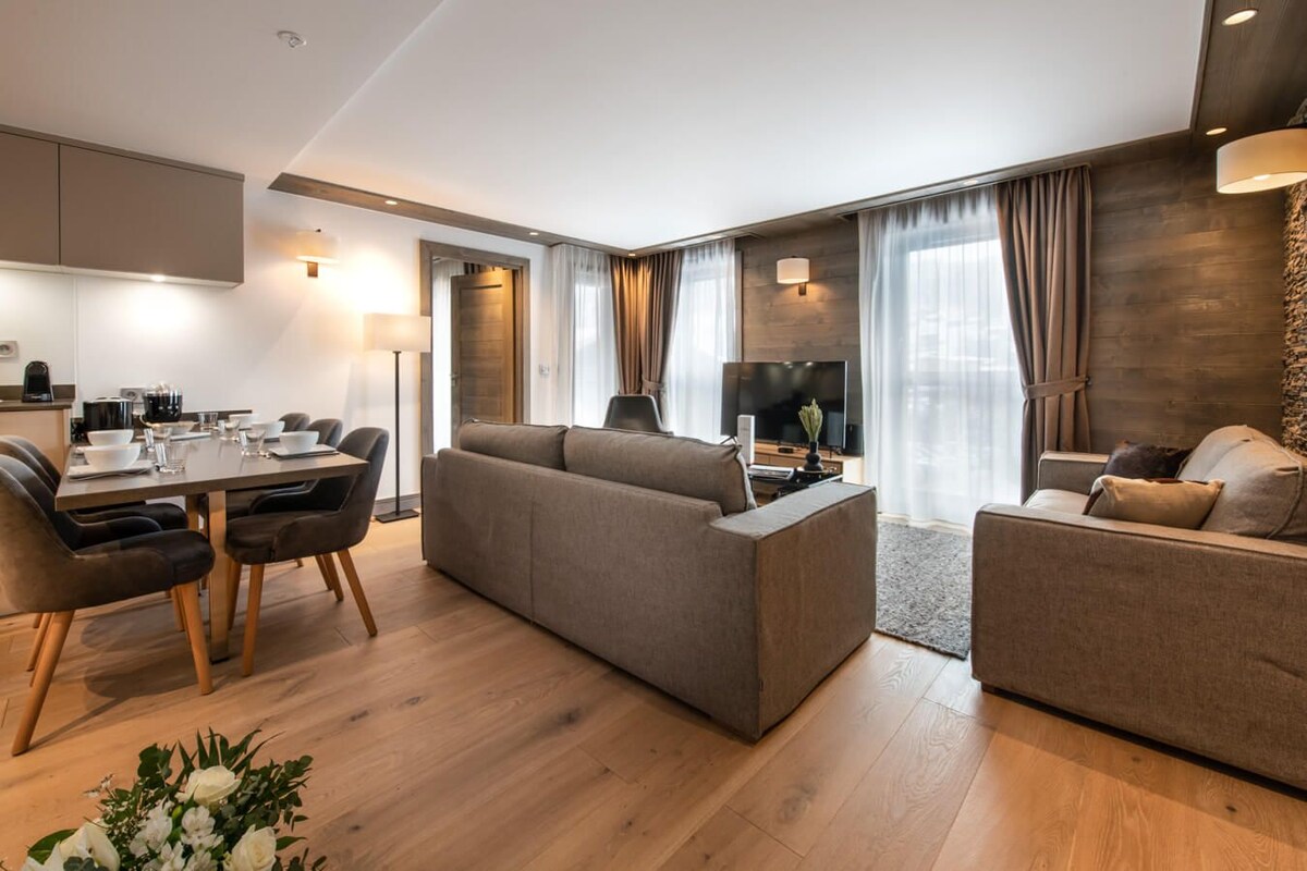 Alpine : Apartment 610 | 高档床上用品、客房内保险箱、免费婴儿床、免费 WiFi