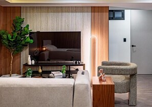 Apartamento clássico | Área de estar