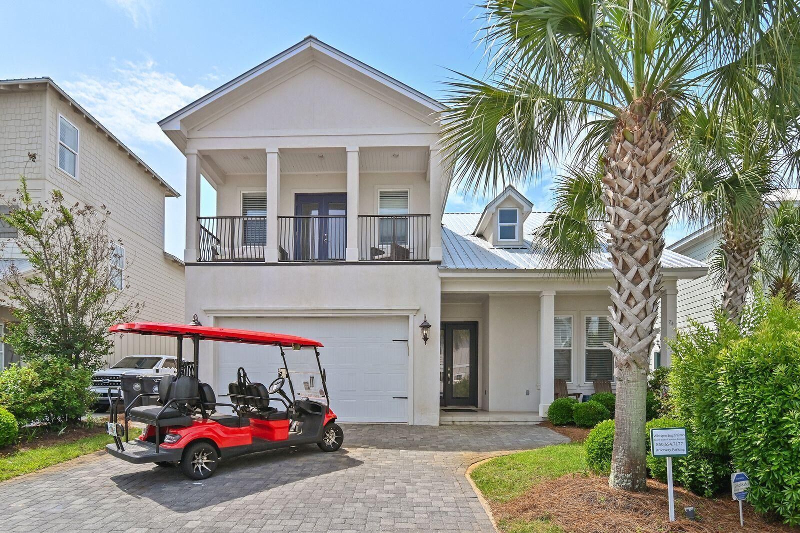 Maison, plusieurs lits (Frangista Beach: Whispering Palms) | Extérieur