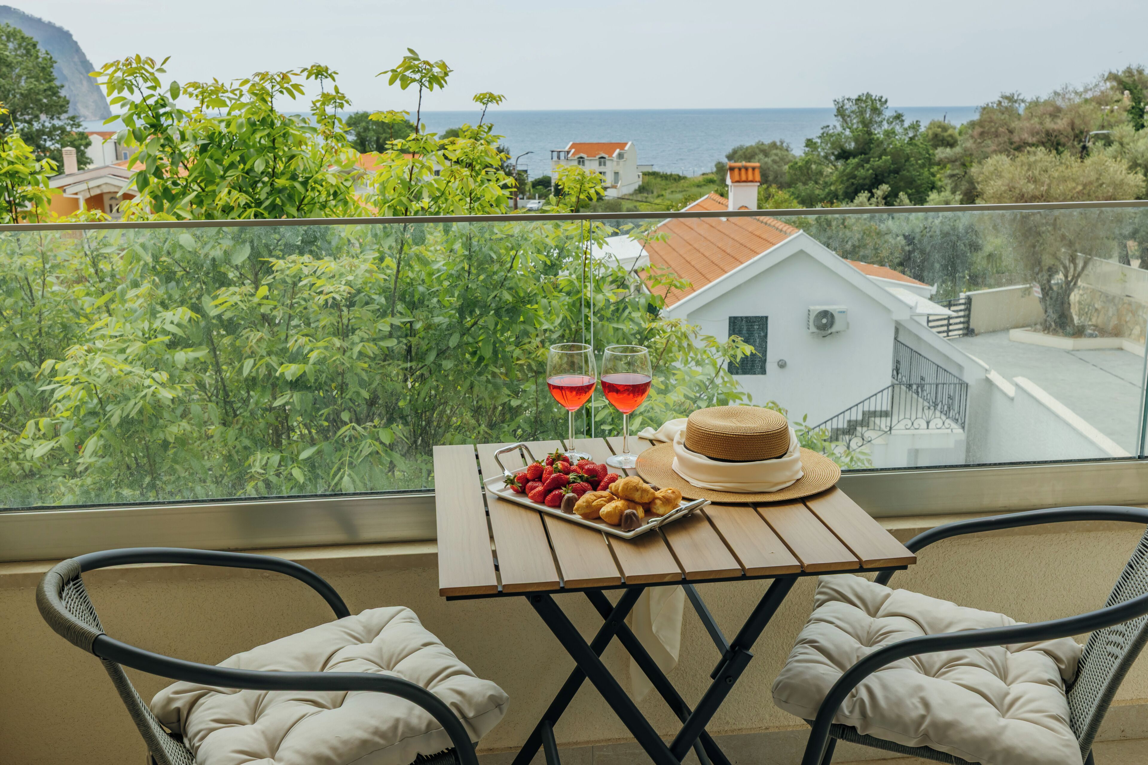 Vue depuis le balcon