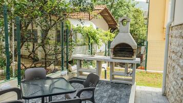 Standaard studio, balkon | Buiten dineren