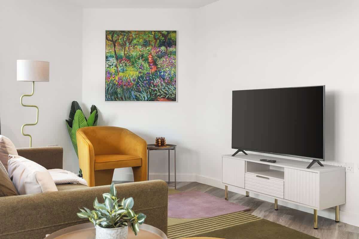 Una televisión