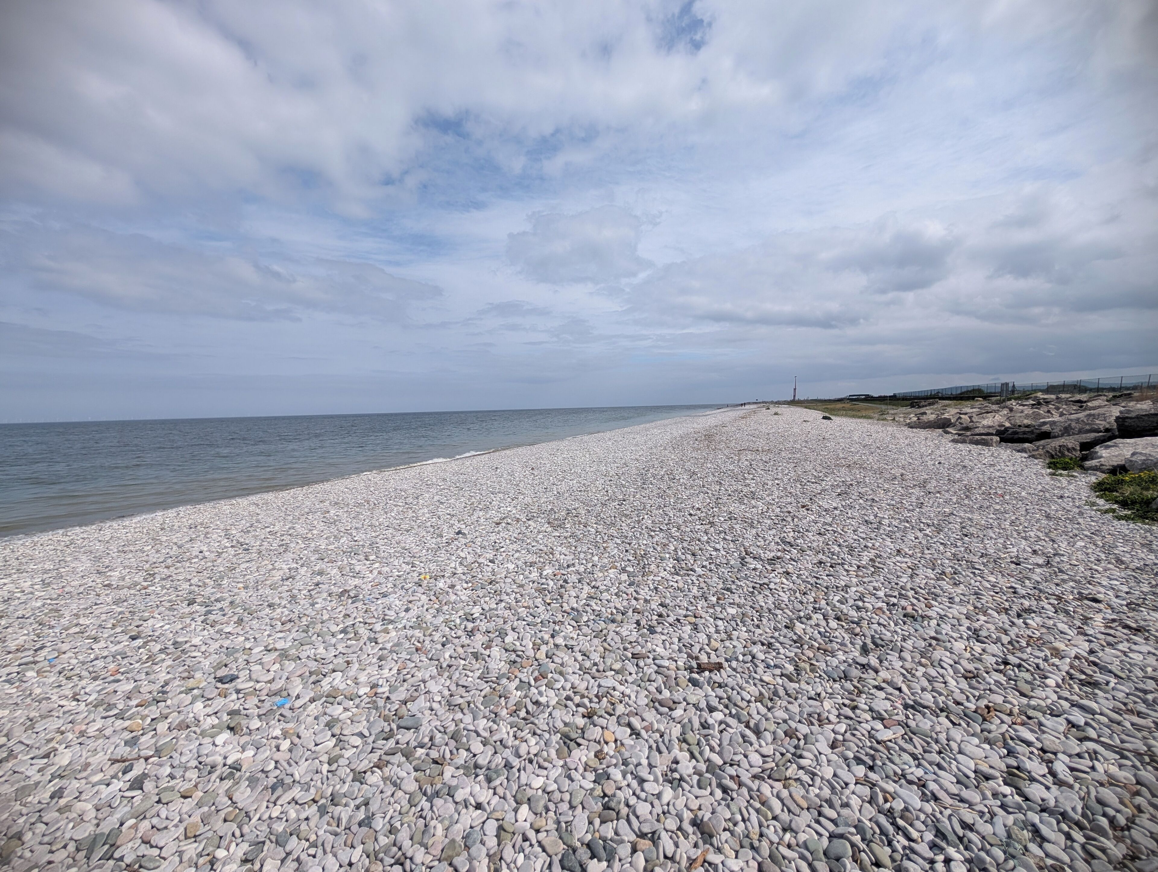 Una spiaggia nelle vicinanze
