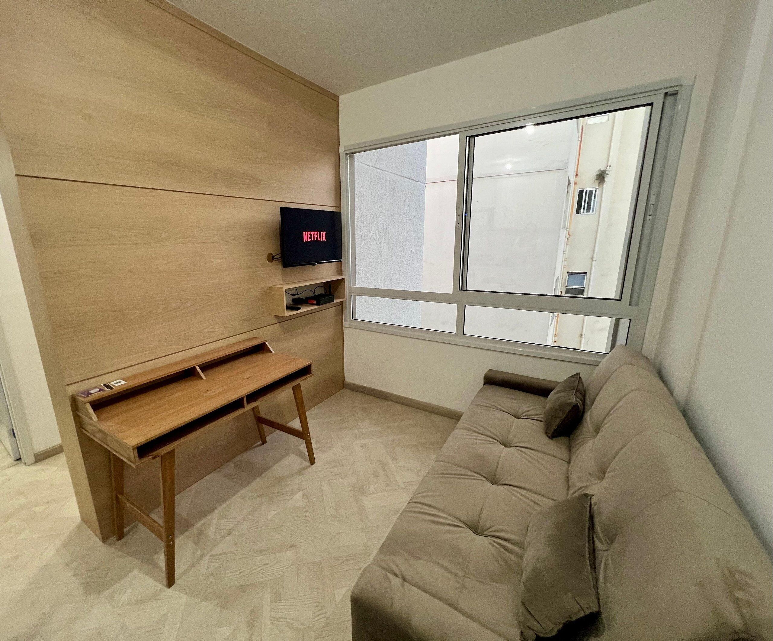 Apartment | Wohnbereich | Flachbildfernseher
