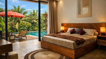 Habitación Deluxe doble, 1 cama de matrimonio grande, vistas al valle | Escritorio, espacio para trabajar con un portátil, wifi gratis