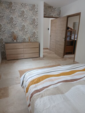 Iron/ironing board, WiFi, bed sheets - House le Sat (Lessay)